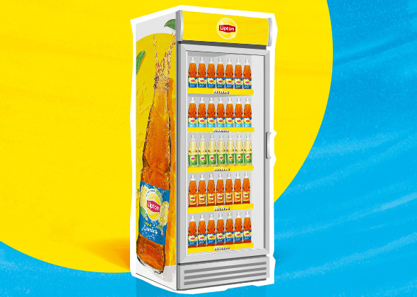 Window Koeling Lipton Ice Tea