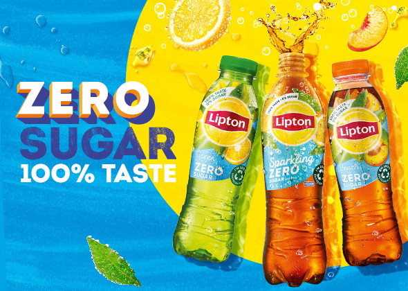 Ontdek het Zero Sugar assortiment van Lipton Ice Tea!