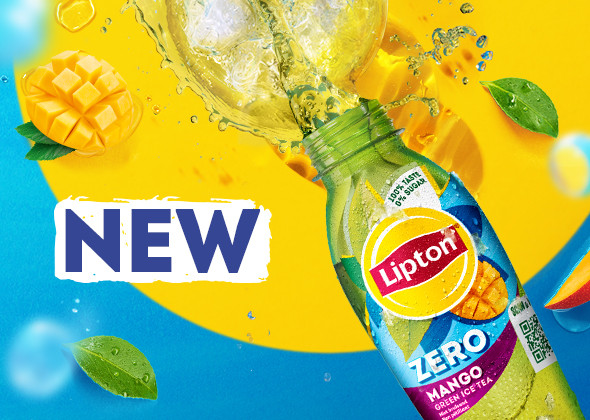 NIEUW: Lipton Ice Tea Green Mango Zero