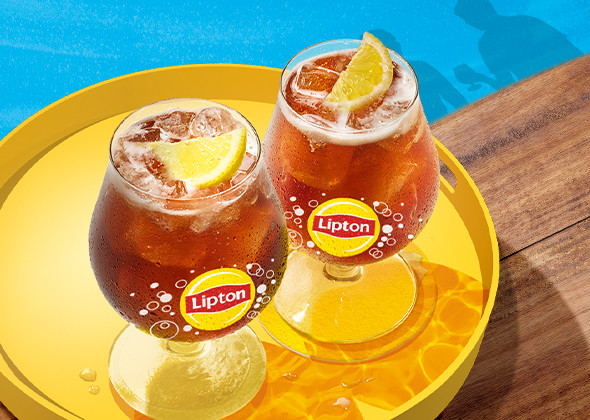 Een must-have op jouw terras: Lipton Ice Tea chalices
