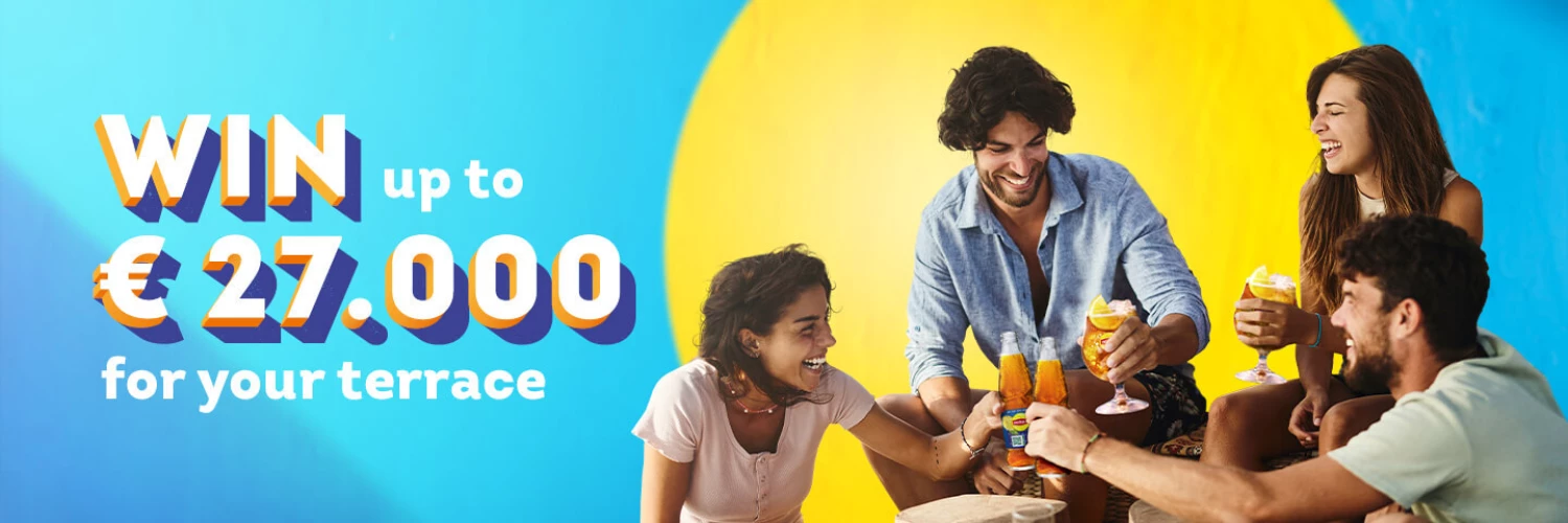 Win tot 27.000€ voor je terras