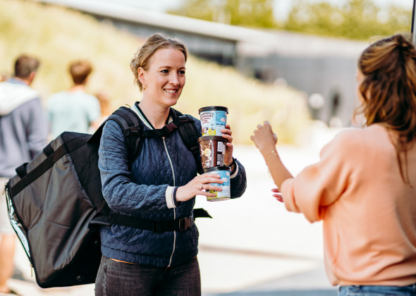 Beginnen met bezorging